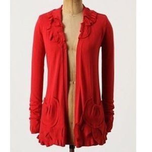 Anthropologie Guinevere Delicate Drafts Cardigan